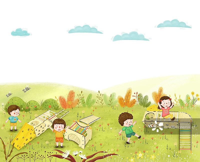 我爱幼儿园图片素材