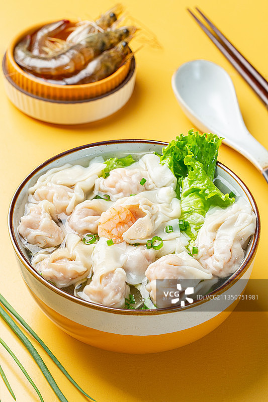鲜虾云吞图片素材