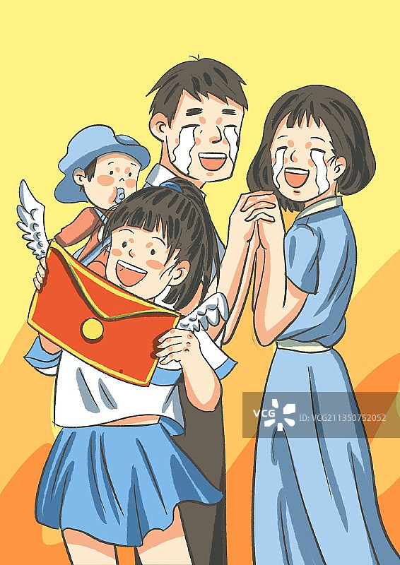 考上大学了图片素材