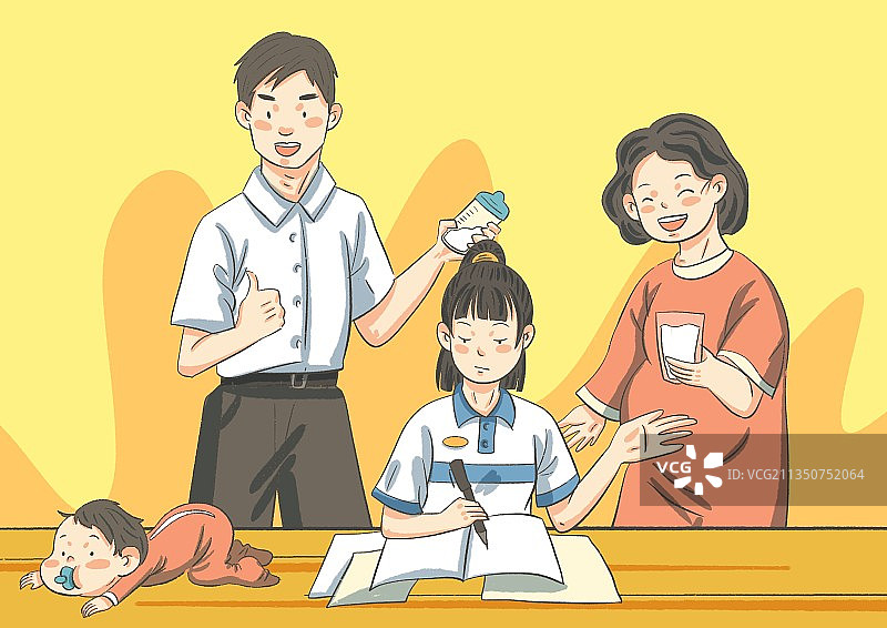 高中辅导作业图片素材