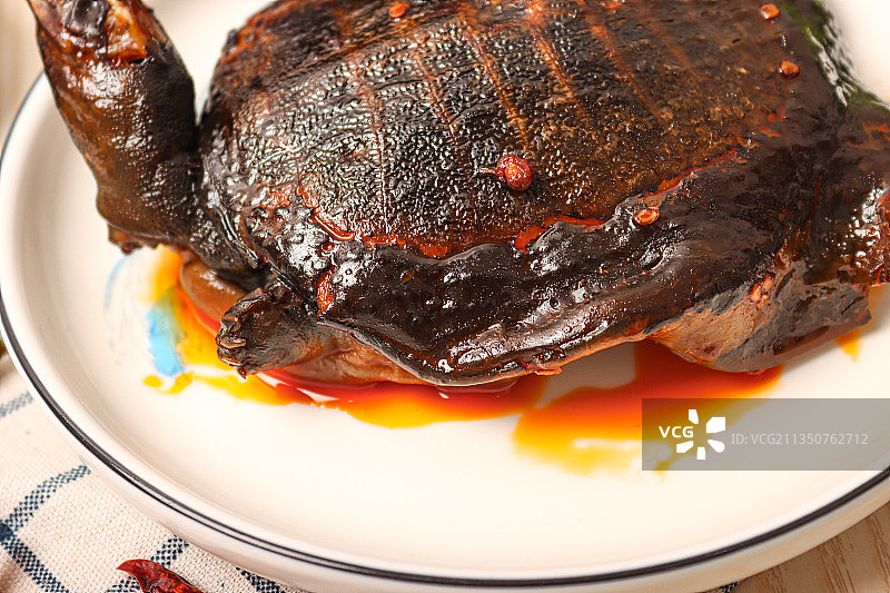 卤味甲鱼图片素材