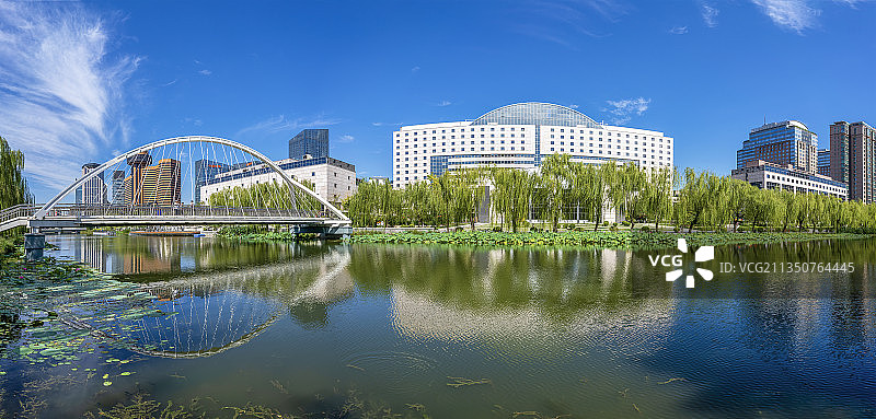 亮马河风光图片素材