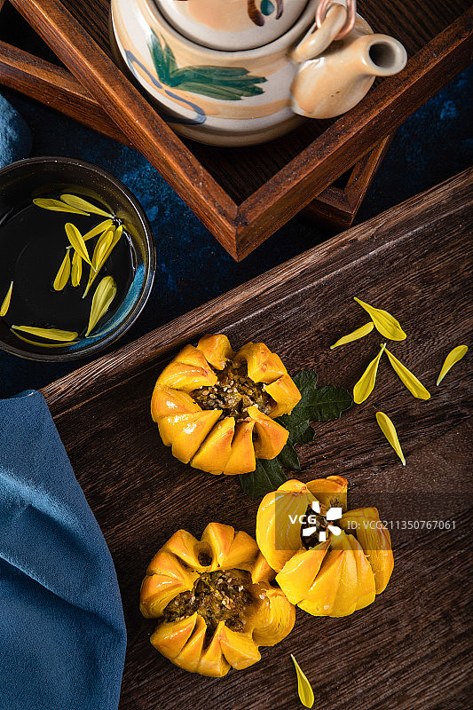 菊花酥图片素材