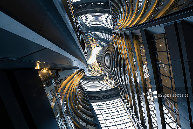 北京丽泽SOHO内部结构图片素材