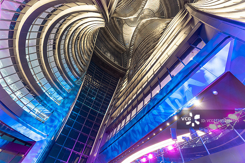 北京丽泽SOHO内部结构图片素材