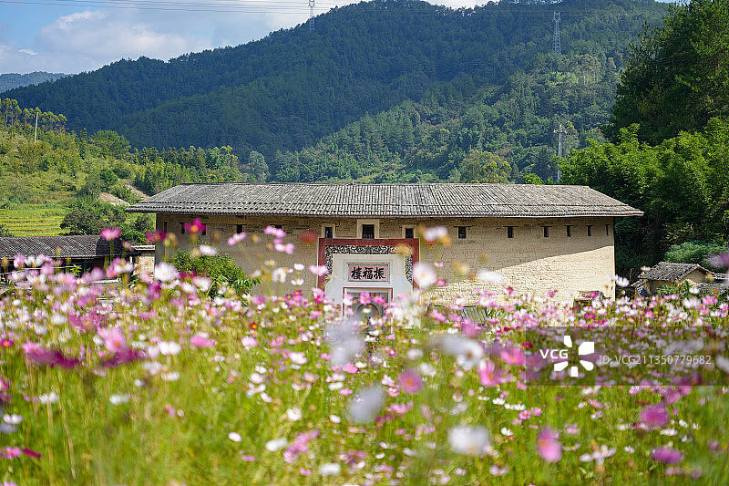 土楼沟振福楼图片素材