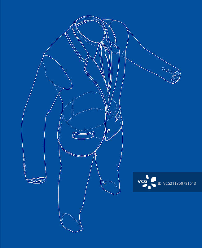 男士优雅西装图片素材