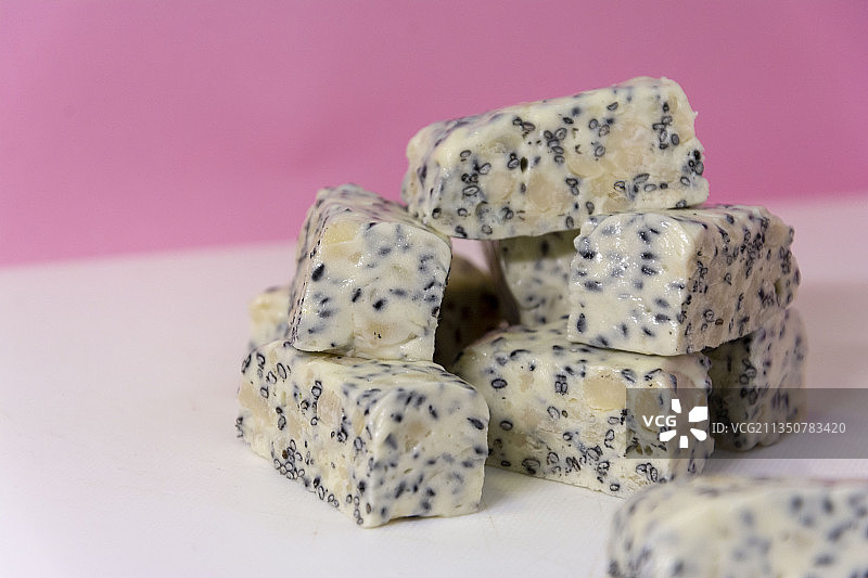 牛轧糖图片素材