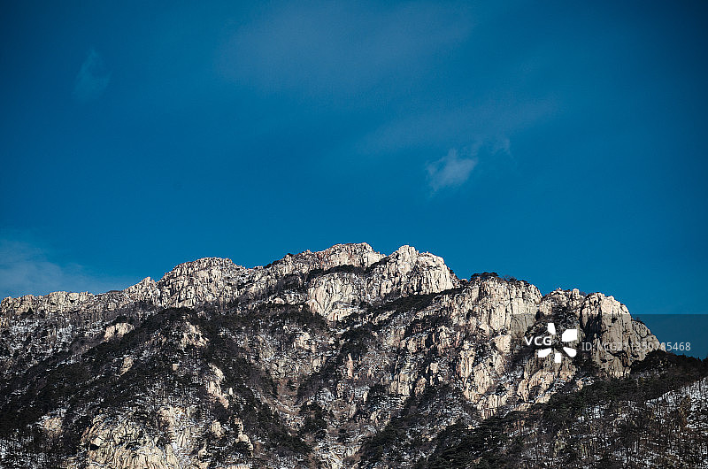 冬季泰山图片素材
