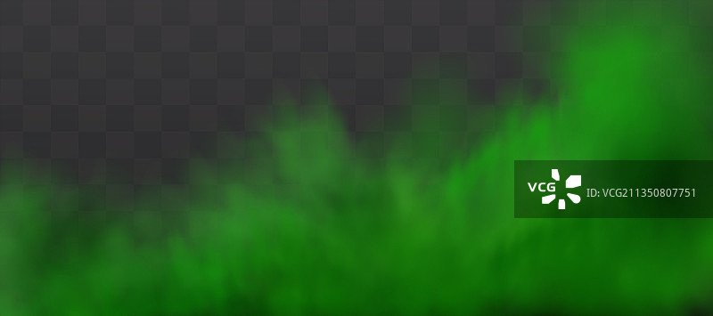 绿色恶臭气味烟雾或有毒气体图片素材