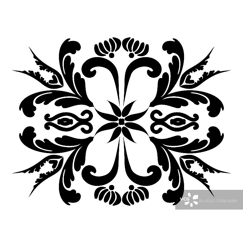 可重复使用的花卉绘画模具图片素材