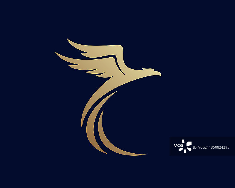老鹰标志设计图片素材