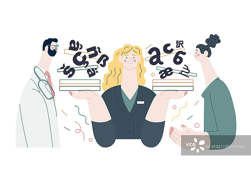 医疗翻译-医疗保险图片素材