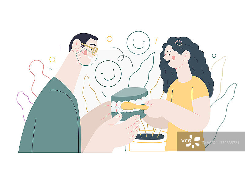 儿童牙科-医疗保险图片素材