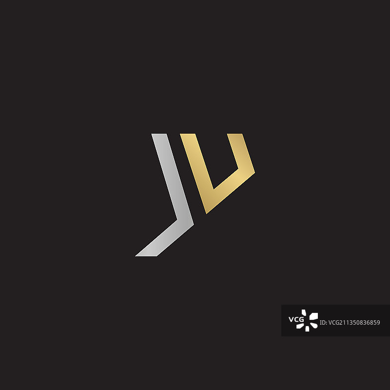 字母首字母标志 uy yu y和u图片素材