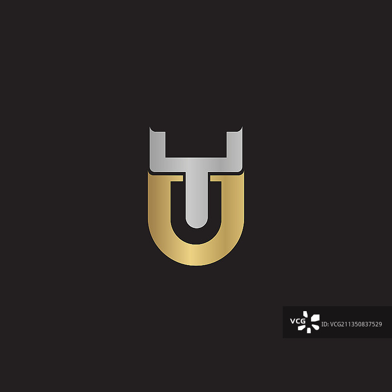 字母首字母标志 uy yu y和u图片素材