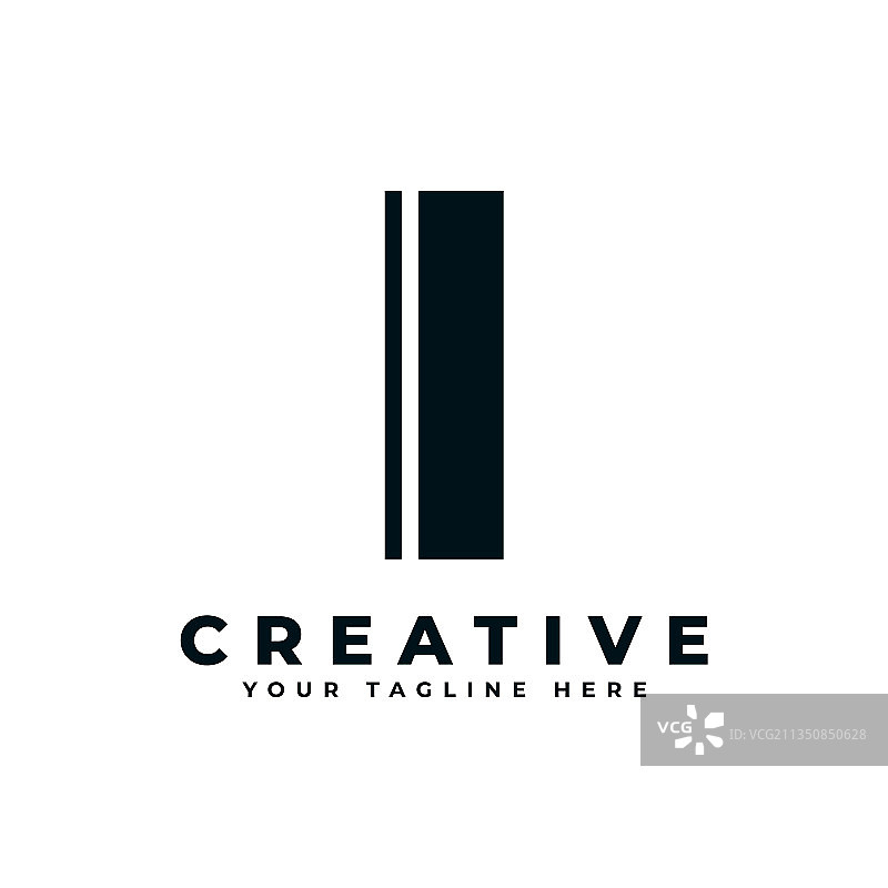 创意字母I标志设计图片素材