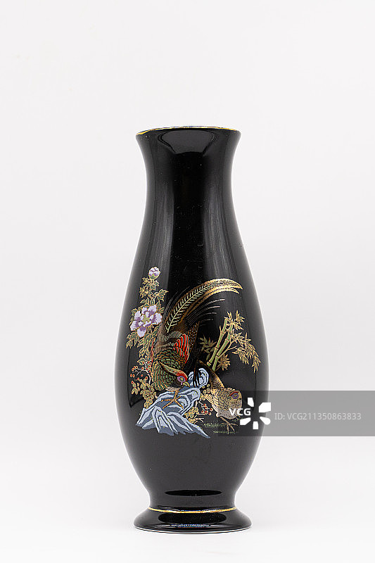 日本漆器花瓶图片素材