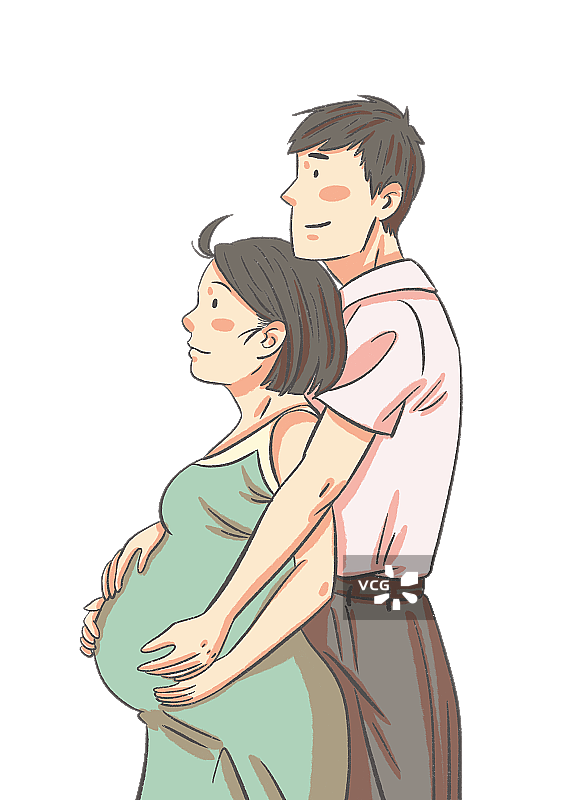 孕期小夫妻图片素材