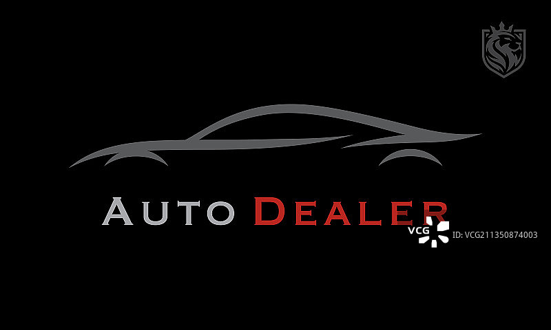 跑车轮廓标志图片素材