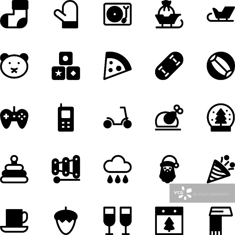 圣诞节和复活节图片素材