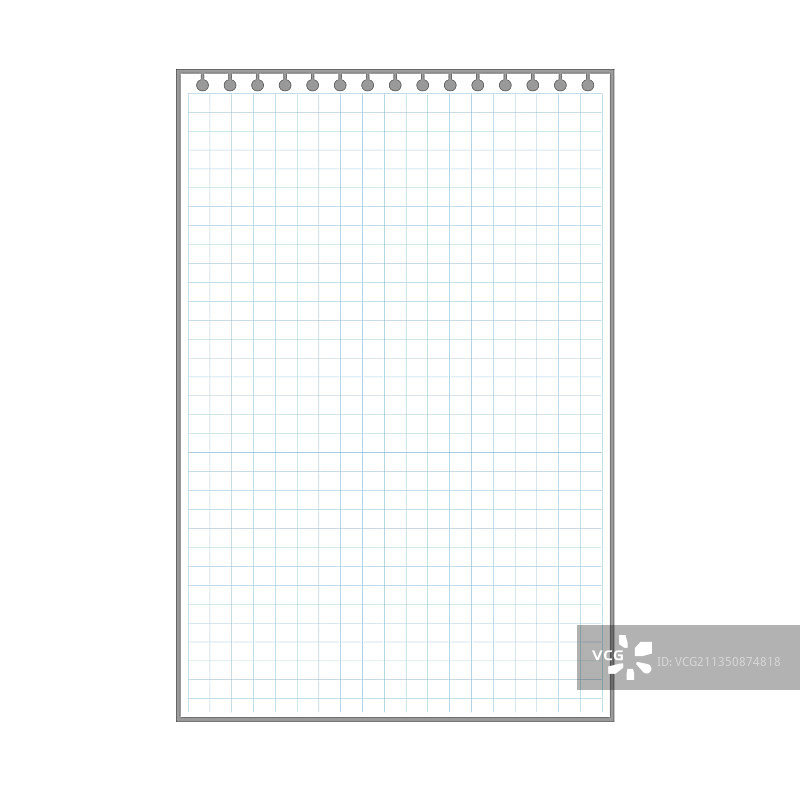 带方格图案的空白便签纸图片素材