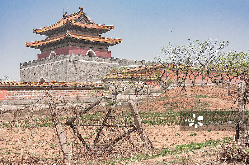 河北清东陵遗址图片素材
