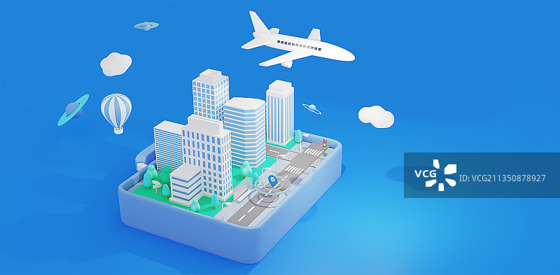 城市旅行图片素材