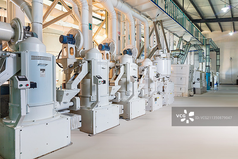 水稻处理机器图片素材