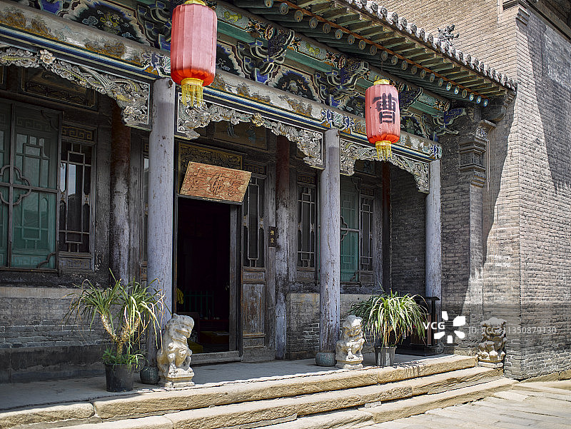 山西省晋中市太谷县曹家大院图片素材