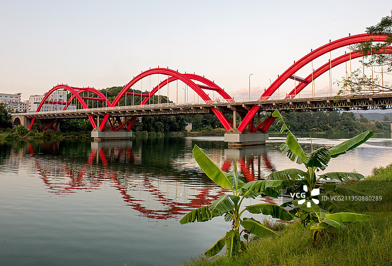 永安市北大桥风光图片素材