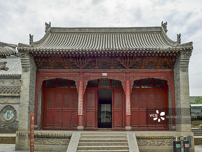 山西省忻州市定襄县河边镇阎锡山故居图片素材