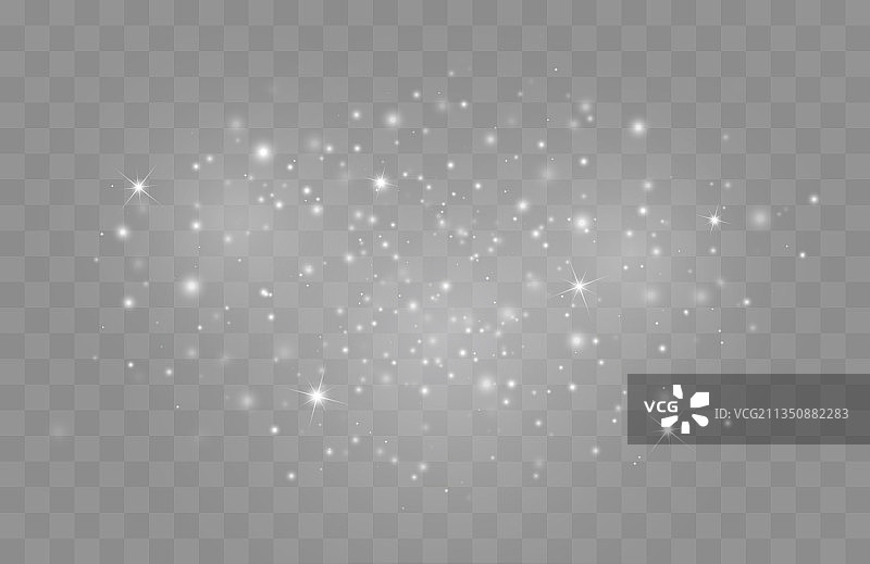 发光星星闪光效果图片素材