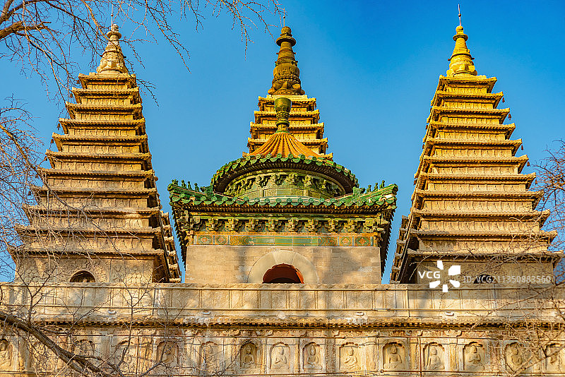 北京五塔寺图片素材