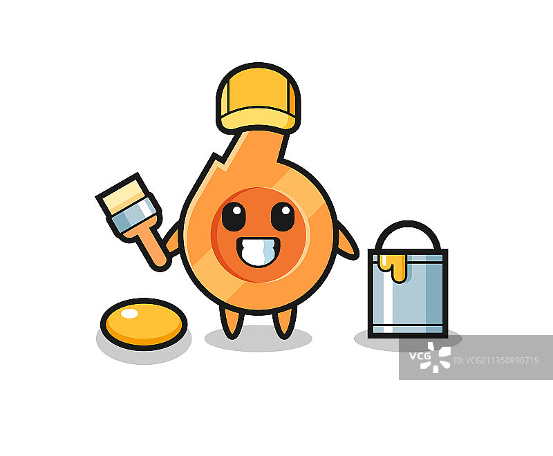 口哨油漆工角色图片素材