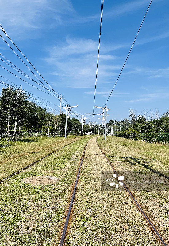 北京西郊线铁路图片素材