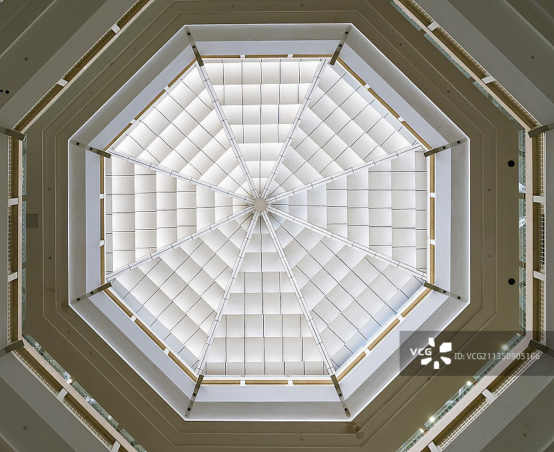 山西省太原市山西博物院建筑内部图片素材