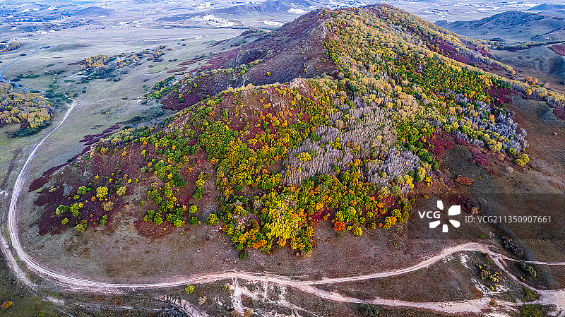 五彩山.坝上图片素材