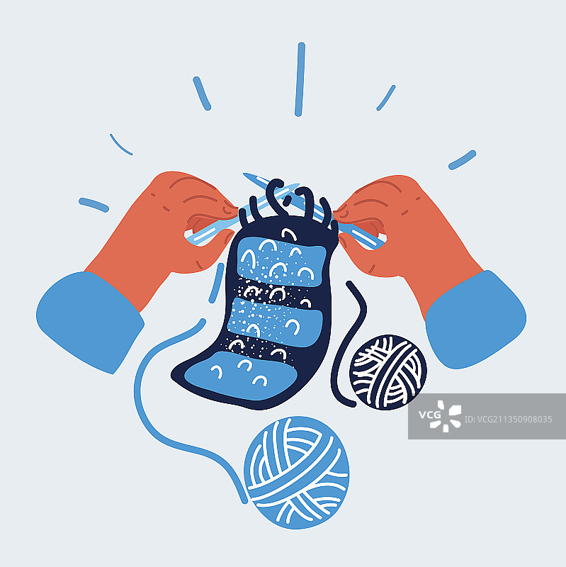 编织的双手图片素材