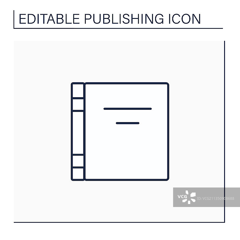 封面线条图标图片素材