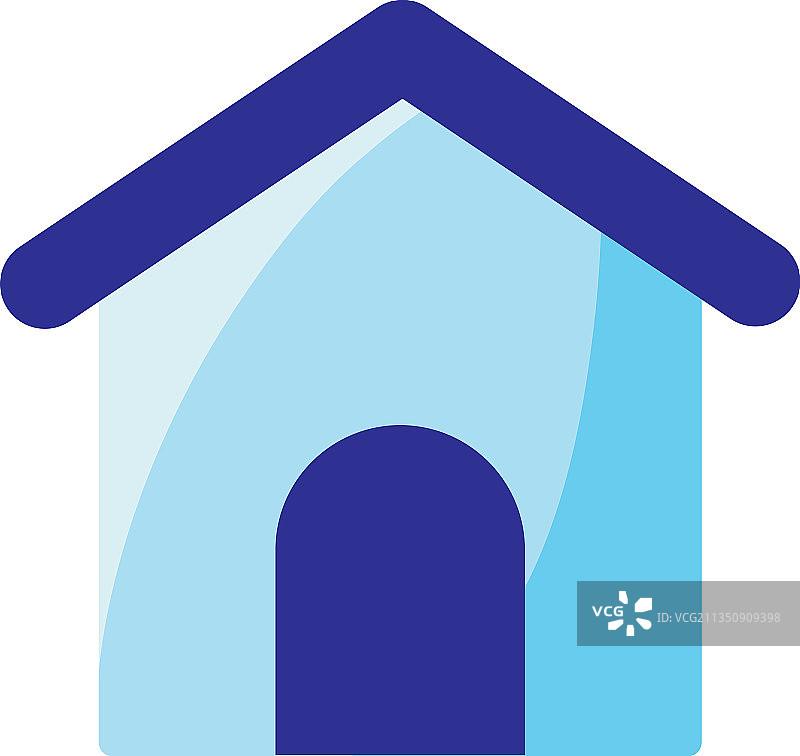 房屋正面外观图片素材