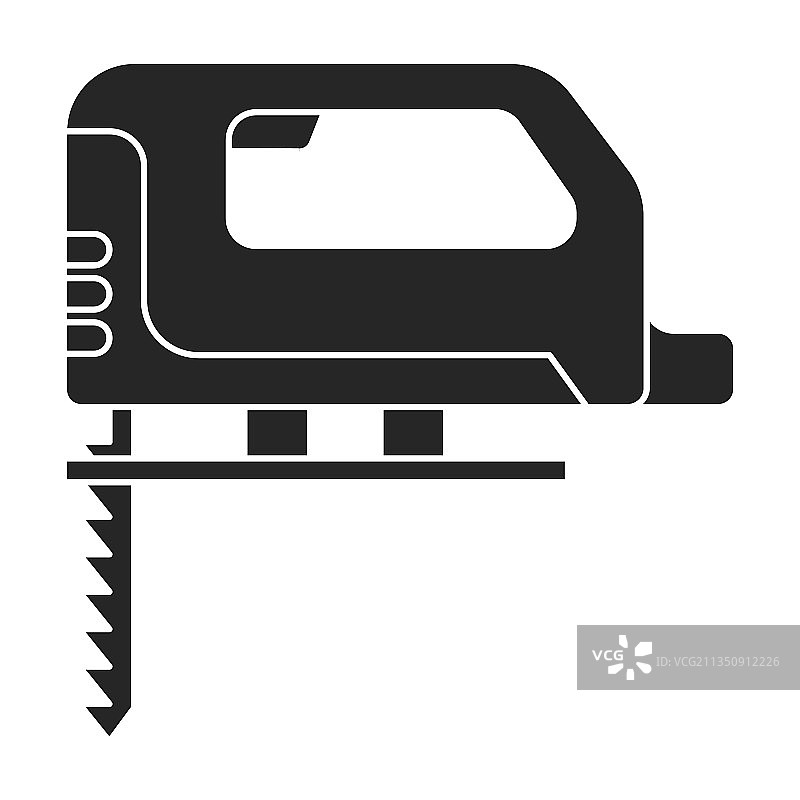 黑色电刨图标图片素材