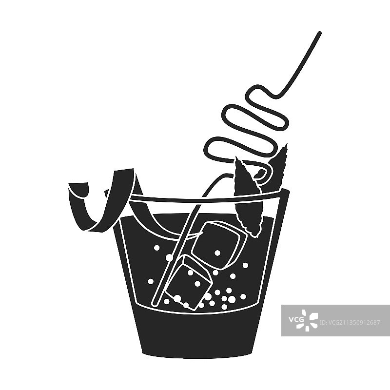 夏季鸡尾酒图标图片素材