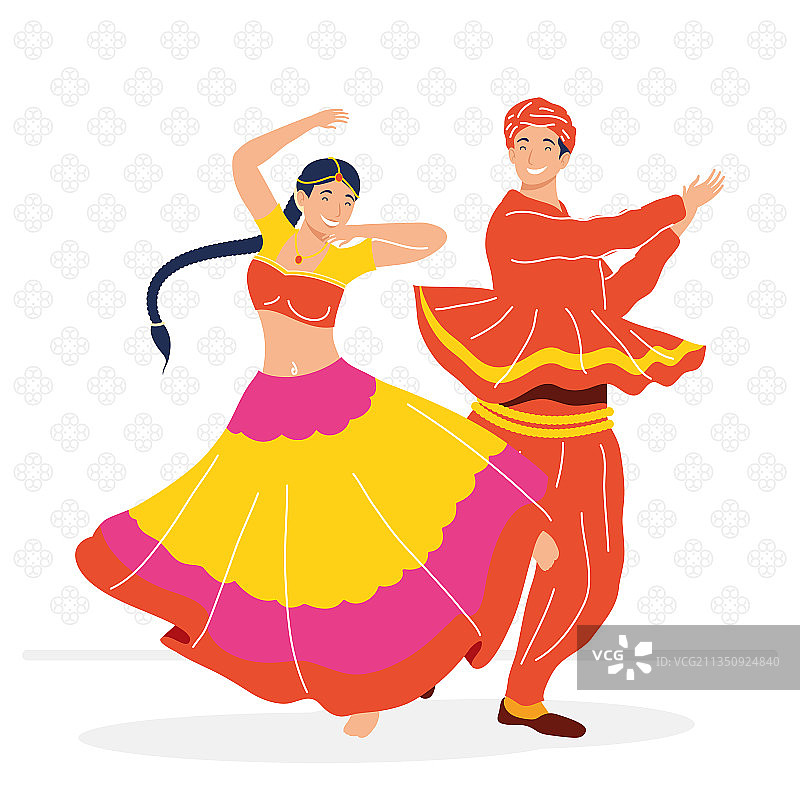 九夜节舞蹈情侣图片素材