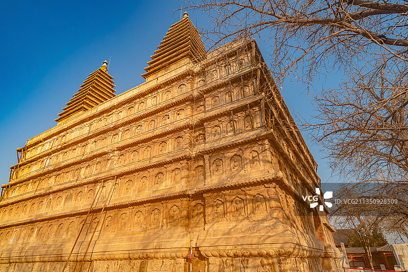 北京五塔寺图片素材