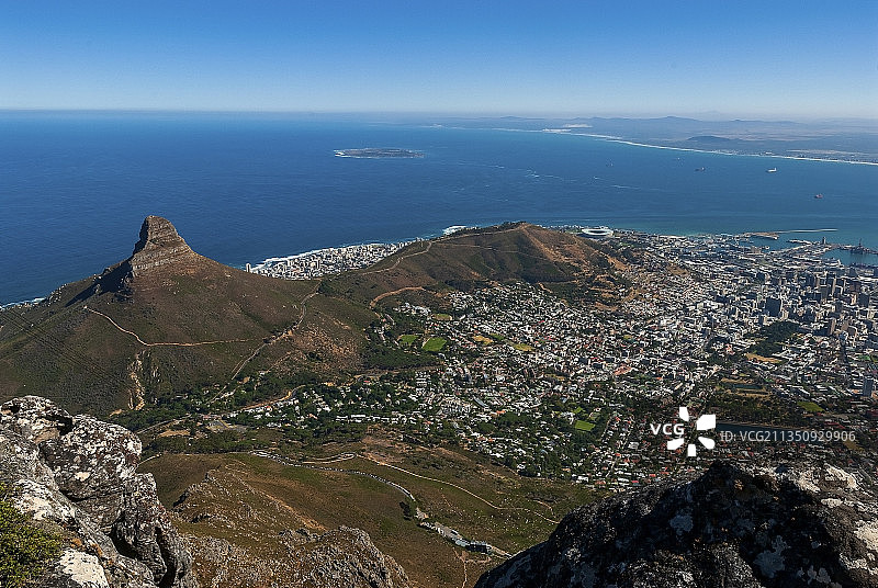 《俯瞰开普敦》图片素材
