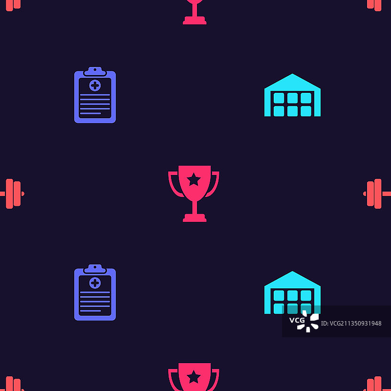 仓库病历奖杯杯子套装图片素材