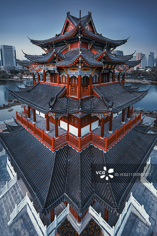 武汉紫阳阁图片素材