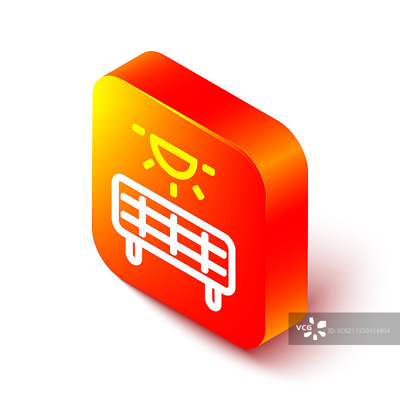 2.5D线条太阳能电池板图标图片素材