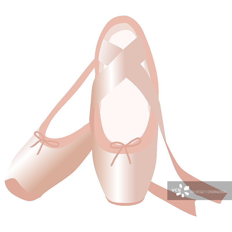 粉色芭蕾舞足尖鞋图片图片素材